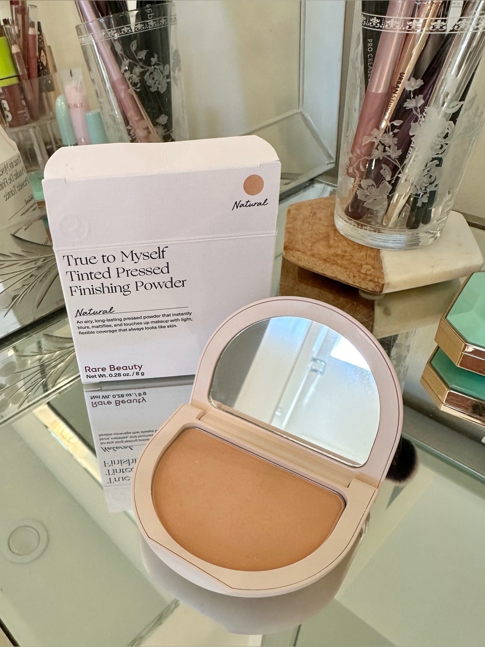 Rare Beauty Pressed Powder “Natural”